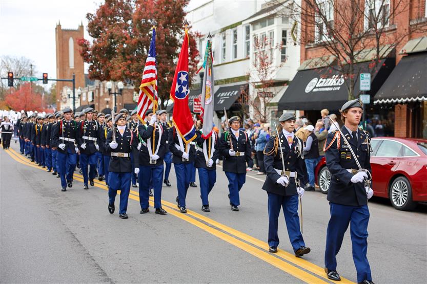 Students celebrate Veterans Day